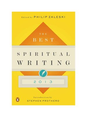 The Best Spiritual Writing 2013 - ebook